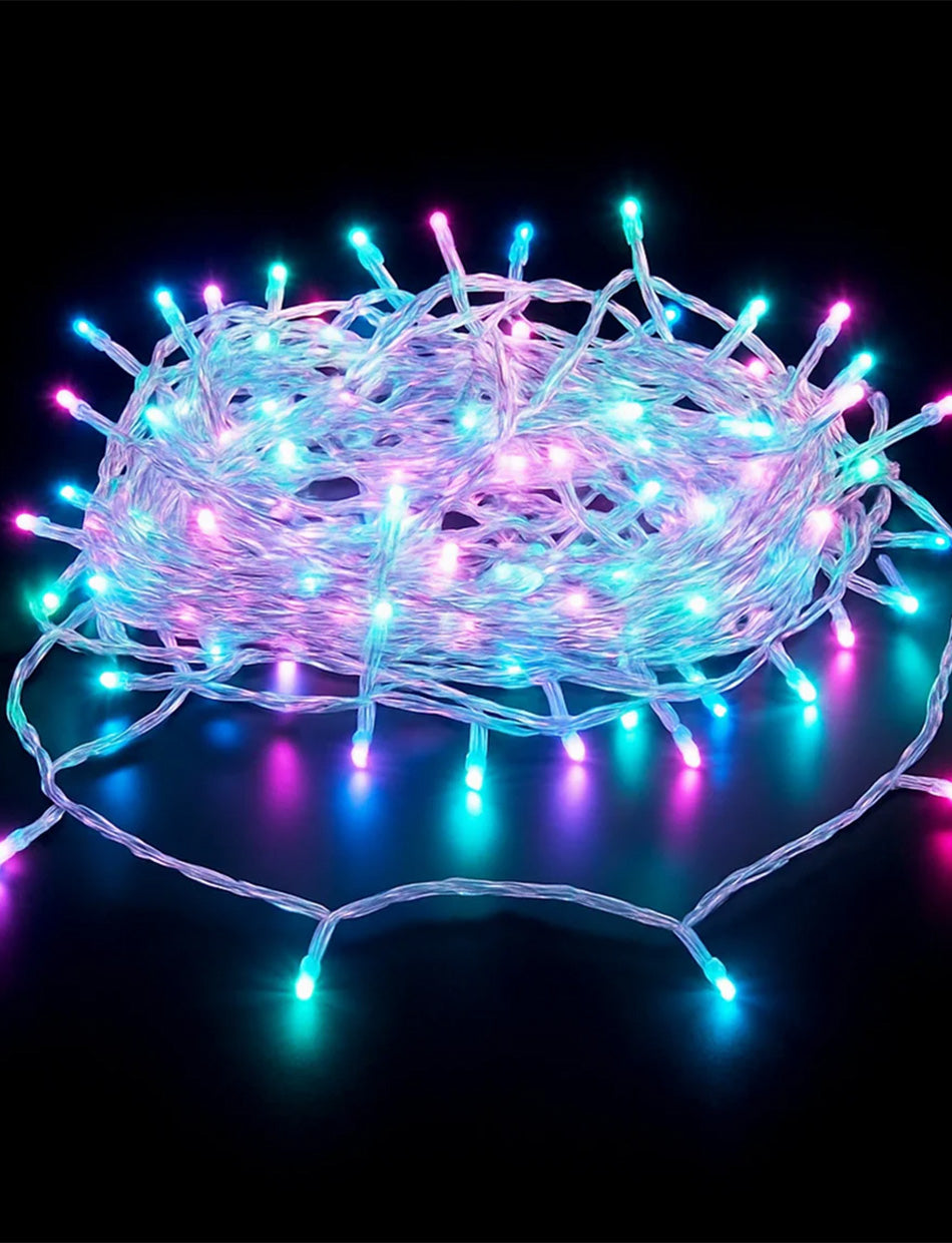 520 LED Fairy Light Chain - Clear Cable Candy