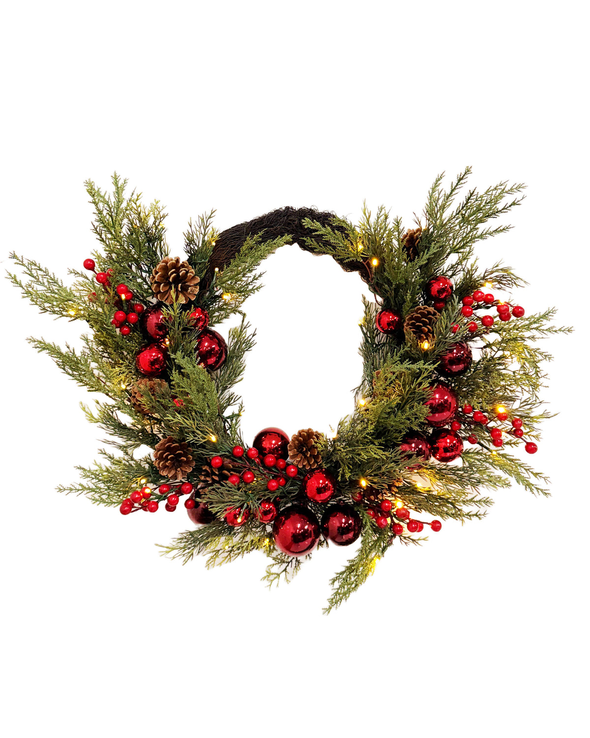 The Denver Christmas Wreath - 66cm / 28 Inch