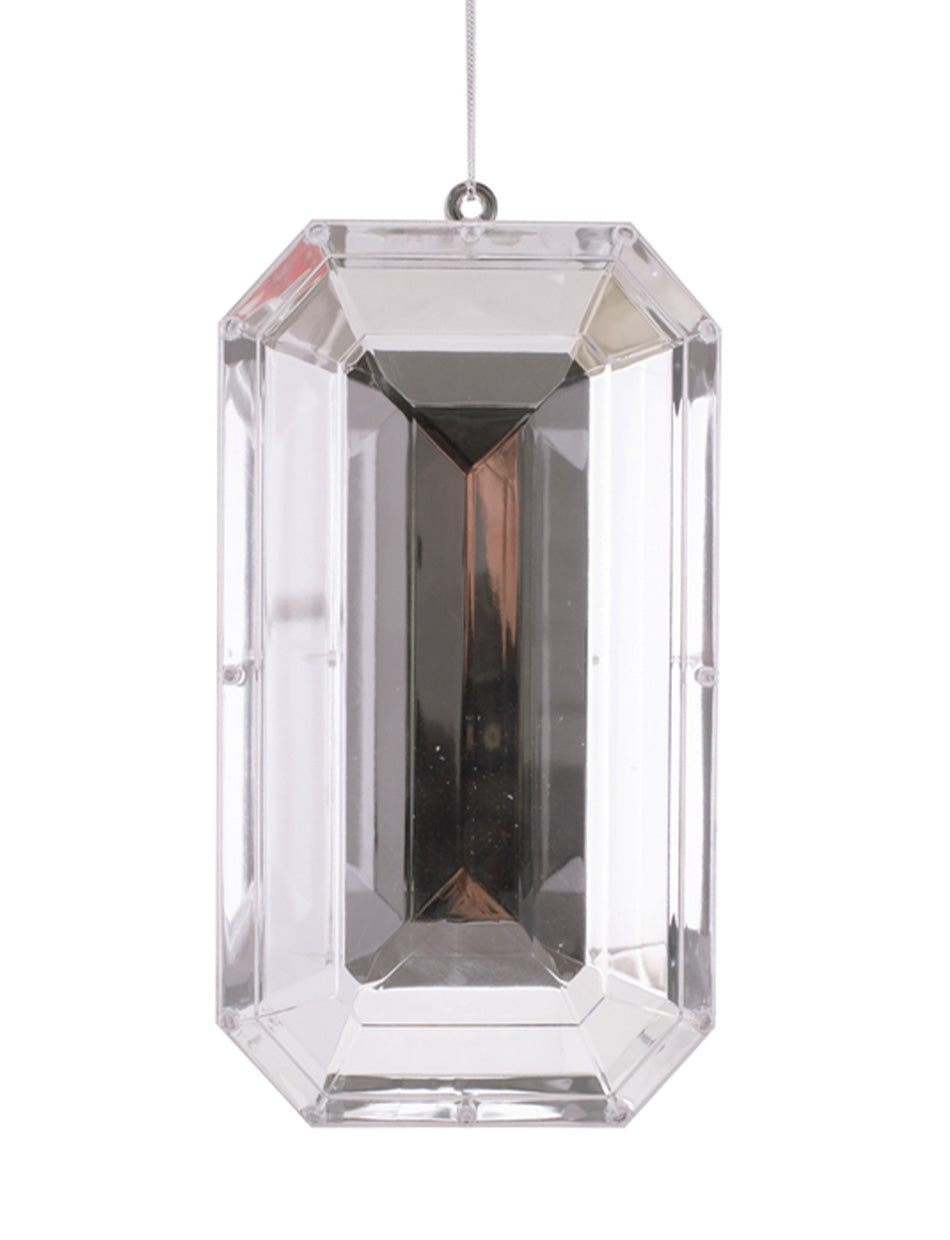 Rectangle Clear Jewel Ornament 24cm