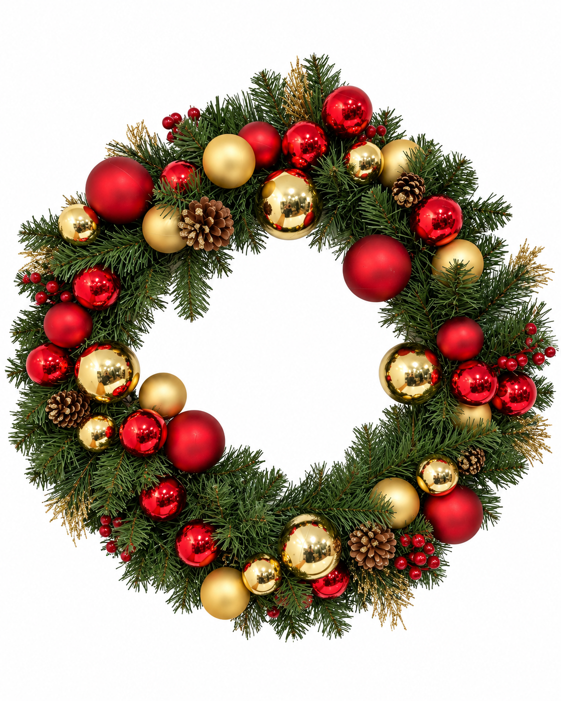 Trafalgar Square Christmas Wreath - 66cm / 28 Inch