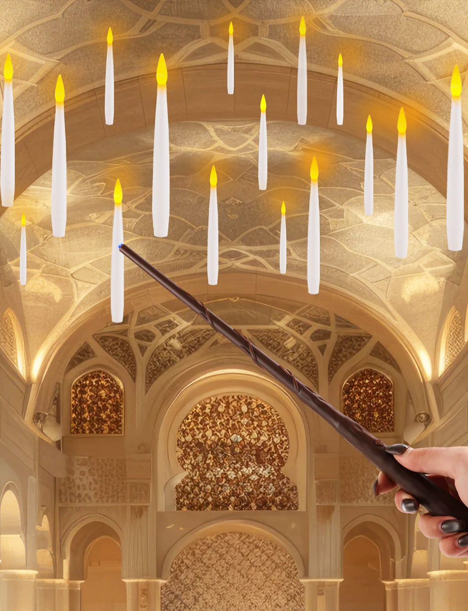 Floating Candles With Magic Wand