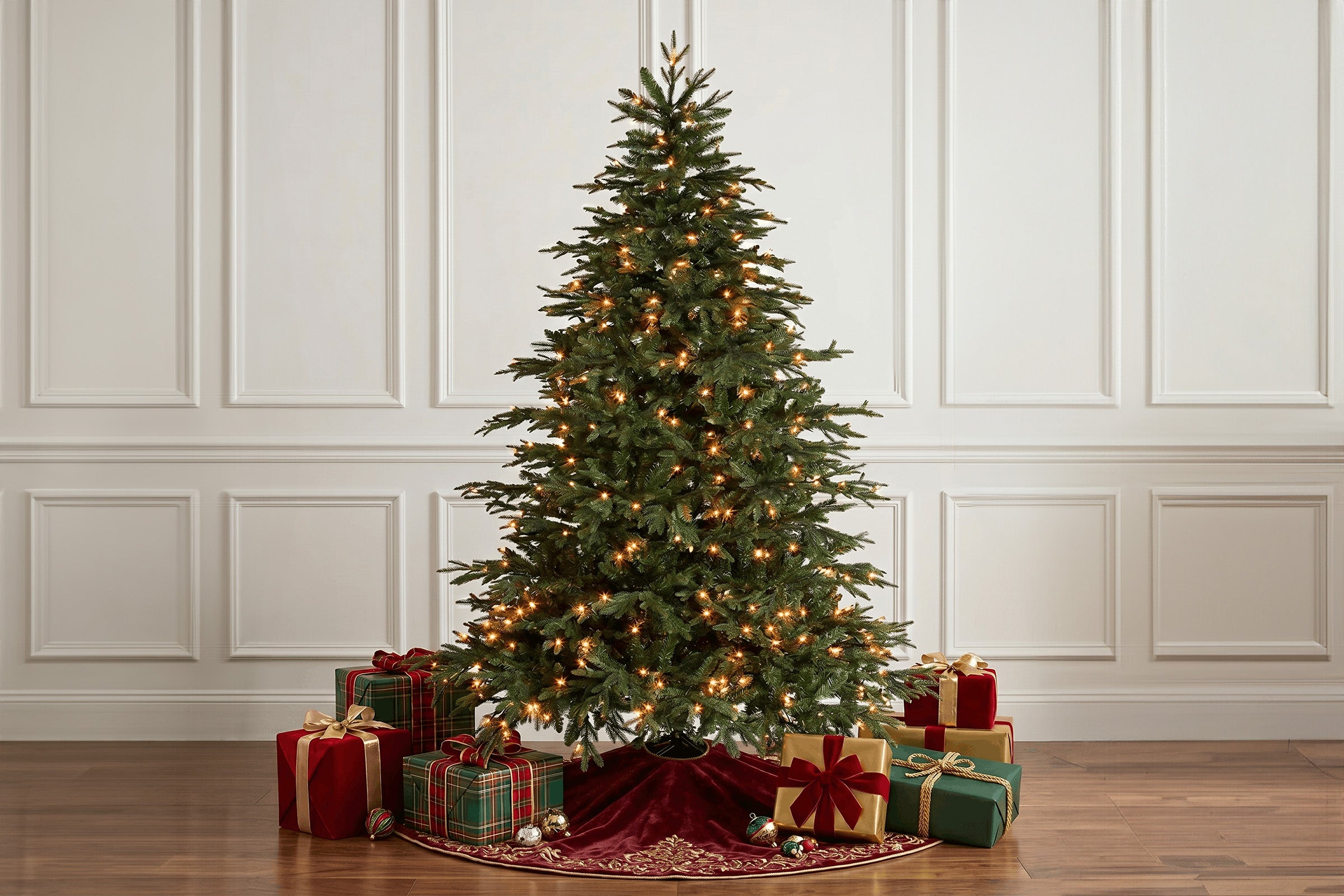 Decorated Christmas tree
